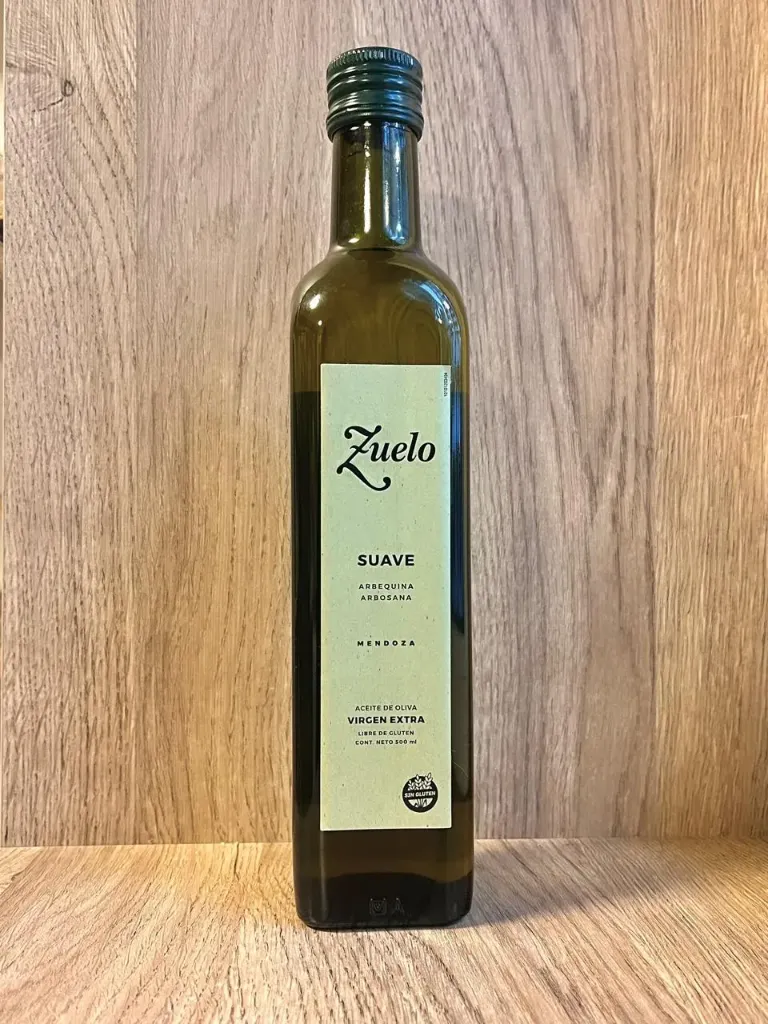 Aceite de oliva extra virgen Zuelo Suave 500ml Zuccardi
