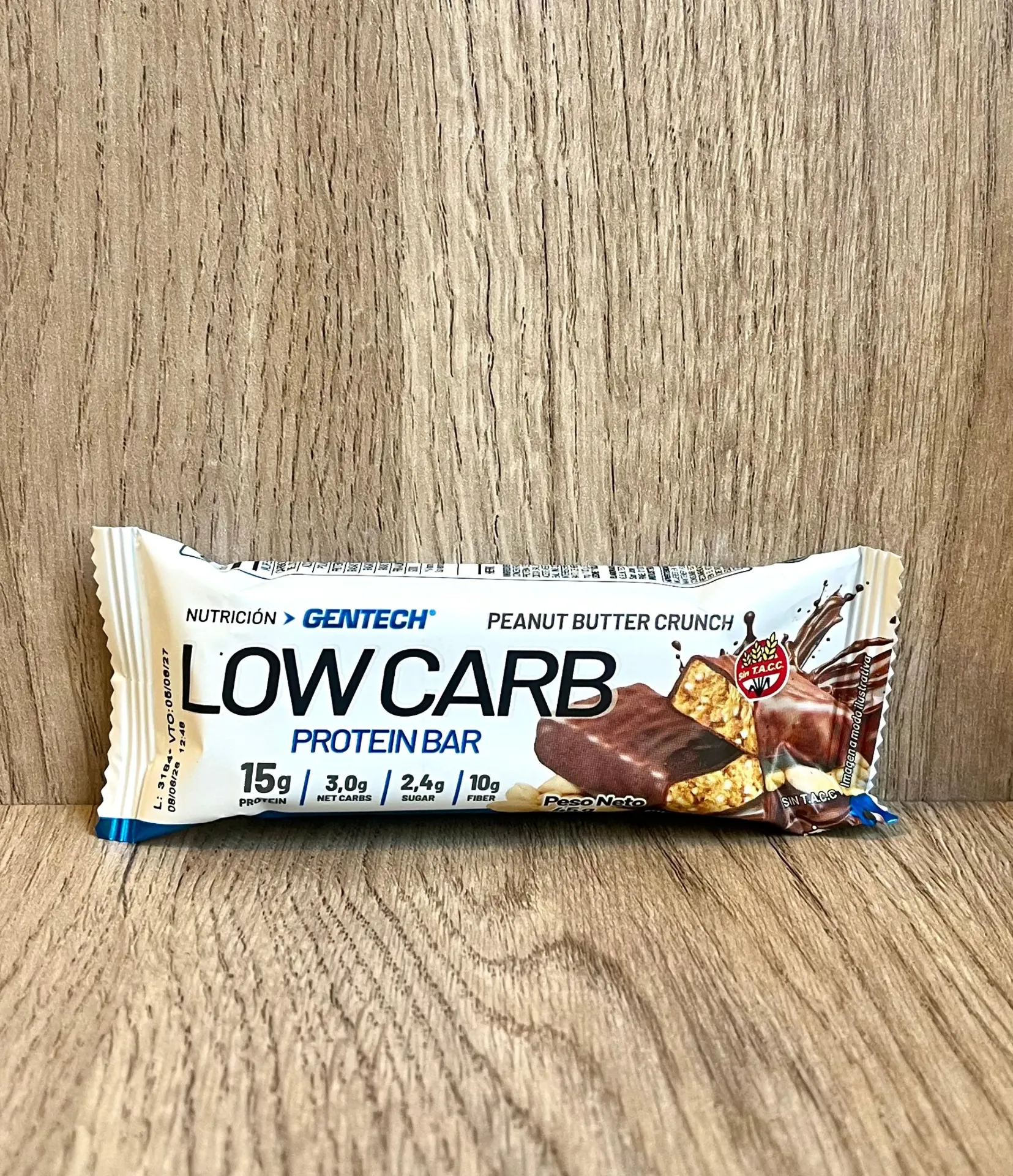 Barrita low carb peanut butter 45g Gentech