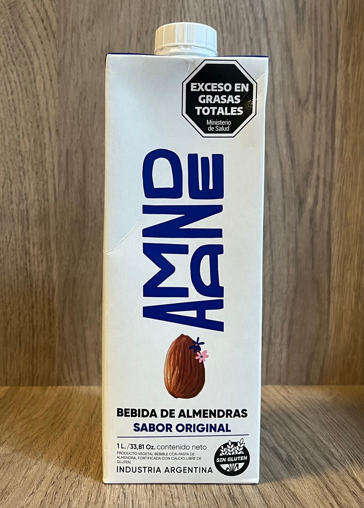 Leche de almendras vegana sin tacc 1L Amande