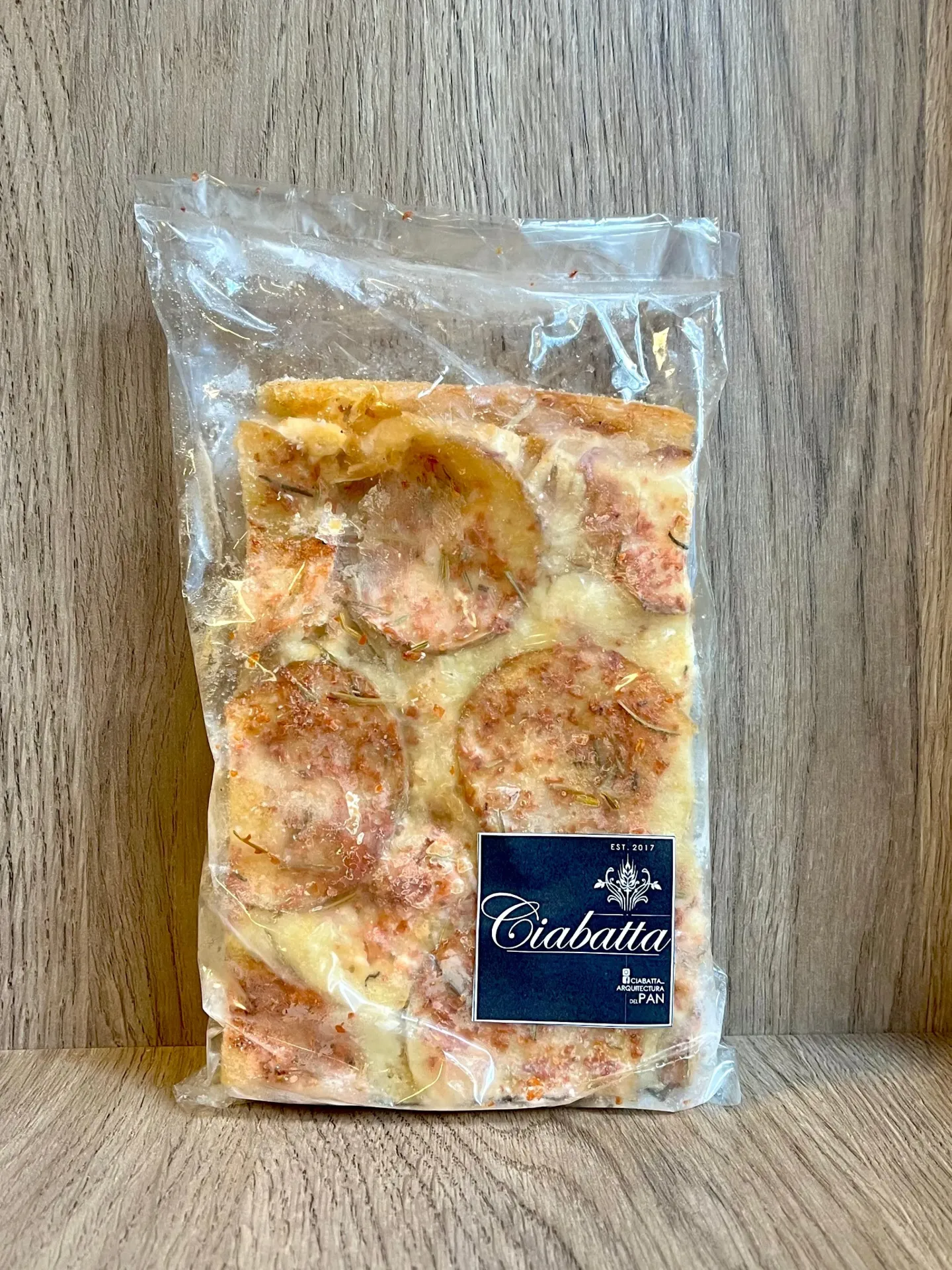 Focaccia de papa y parmesano Ciabatta