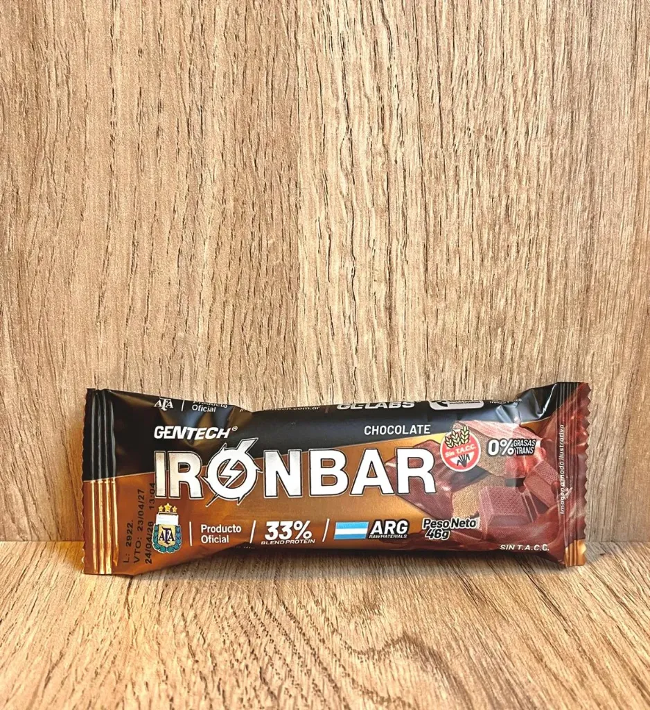 Iron bar chocolate 46g Gentech