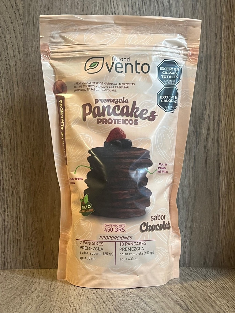 Premezcla chocolate keto 420g Vento