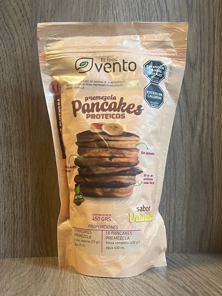 Premezcla vainilla keto 420g Vento