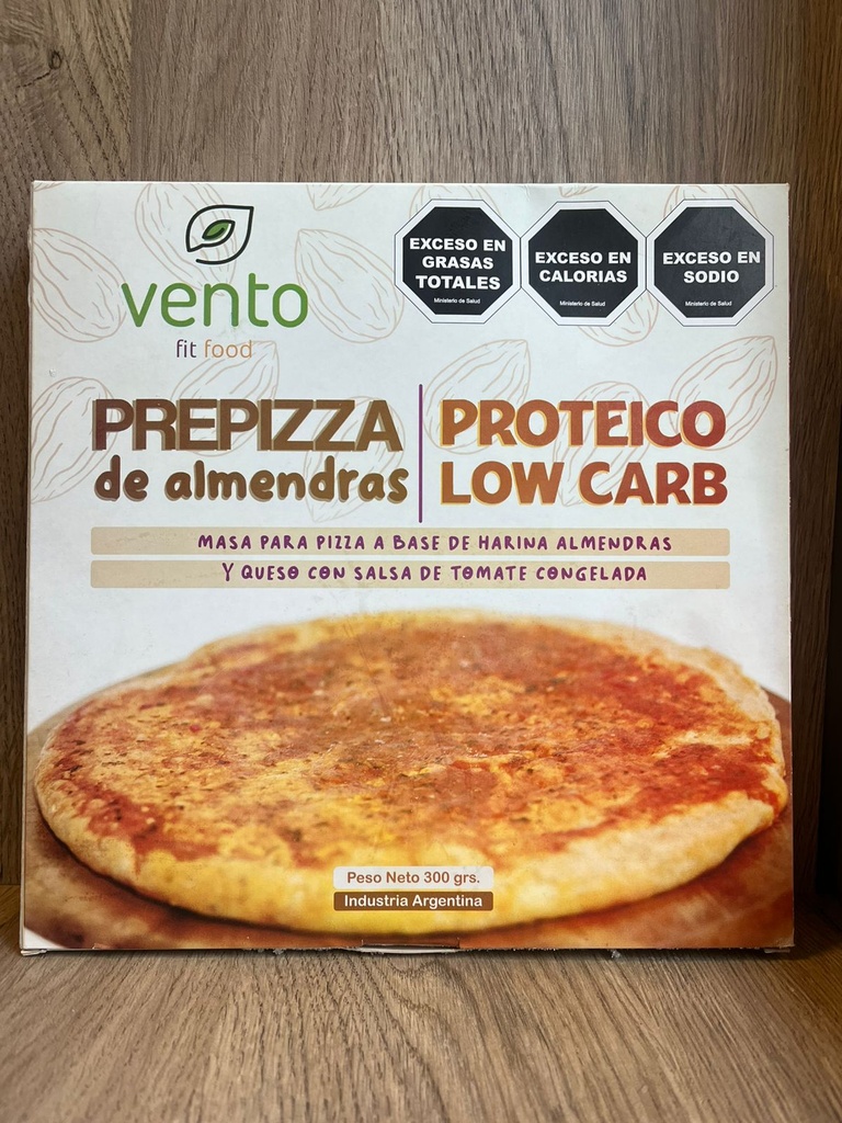Prepizza harina de almendras Vento