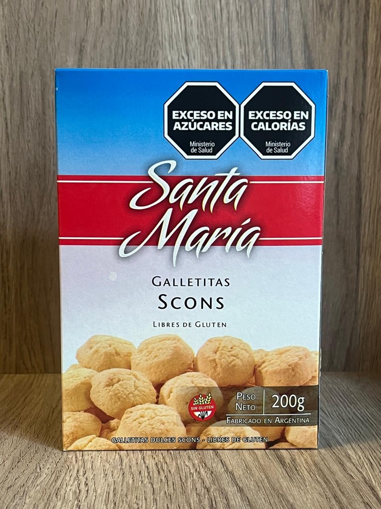 Scons sin tacc y sin lactosa 200g Santa Maria