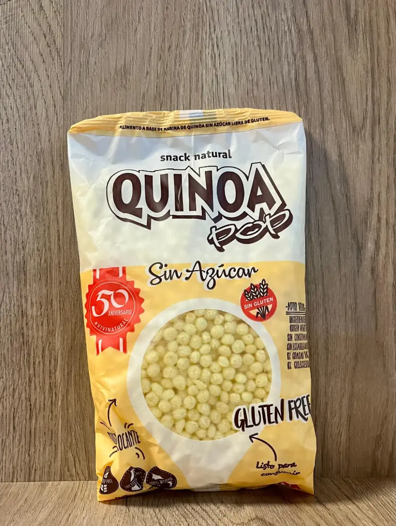 Quinoa Pop sin azucar x 80g Yin Yang