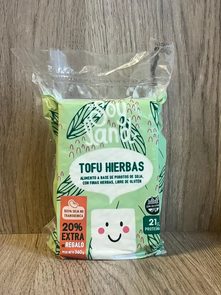 Tofu sin tacc Hierbas 360g Soyland