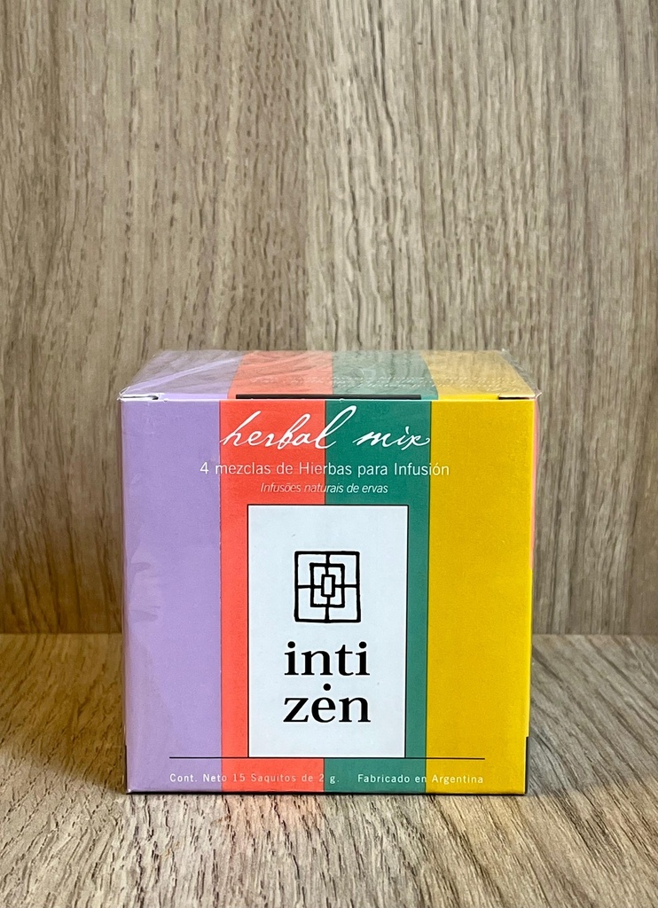 [teherbalmix_intizen] Té Herbal Mix 15 saquitos Intizen
