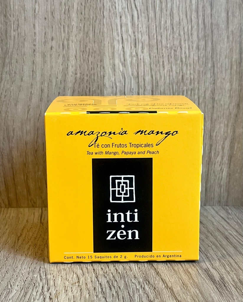 [teamazonia-intizen] Té Negro Blends Amazonia Mango 15 saquitos Intizen
