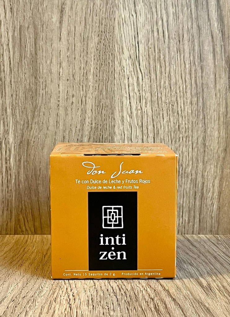 Té Negro Don Juan 15 saquitos Intizen