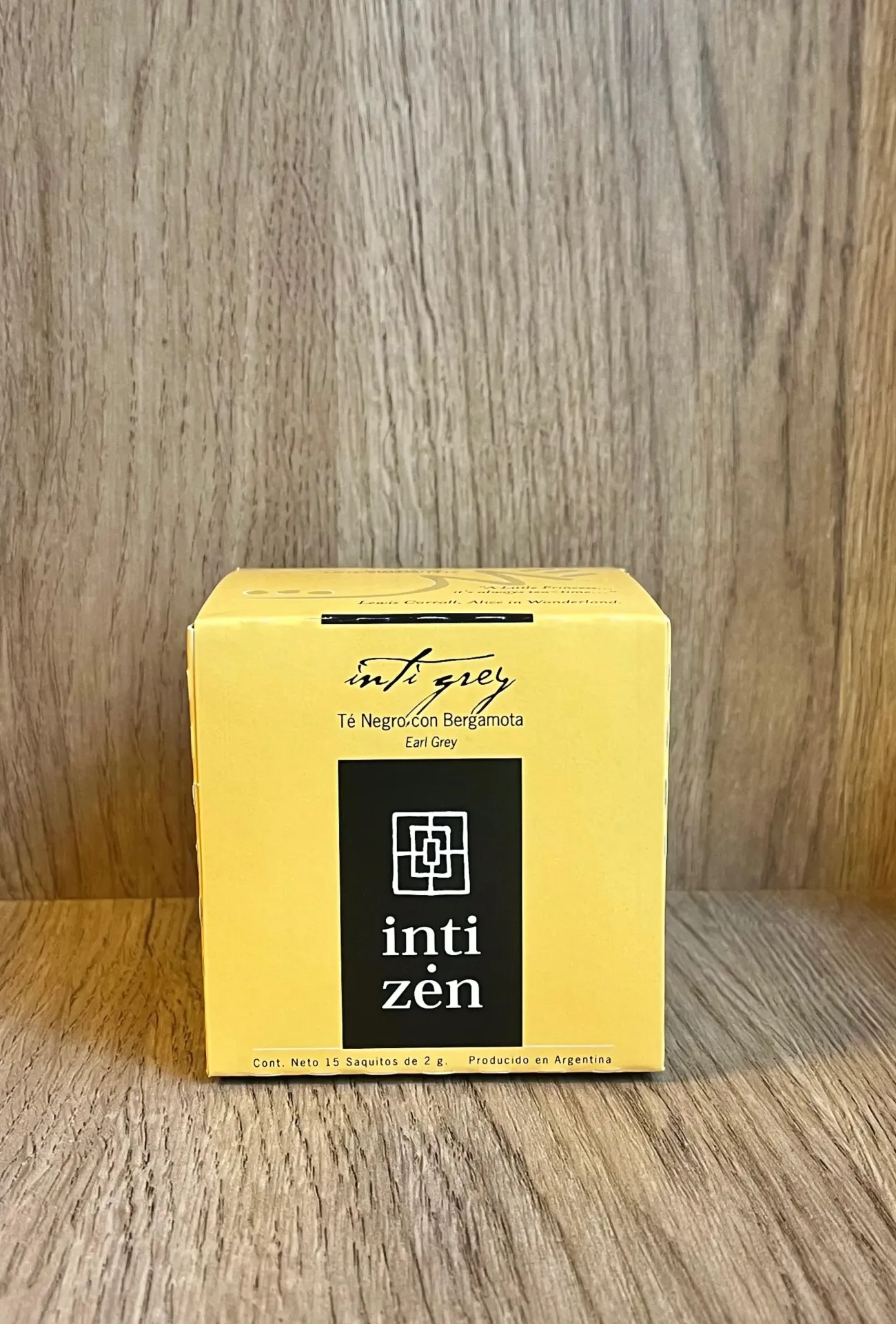 Té Negro Inti Grey 15 saquitos Intizen