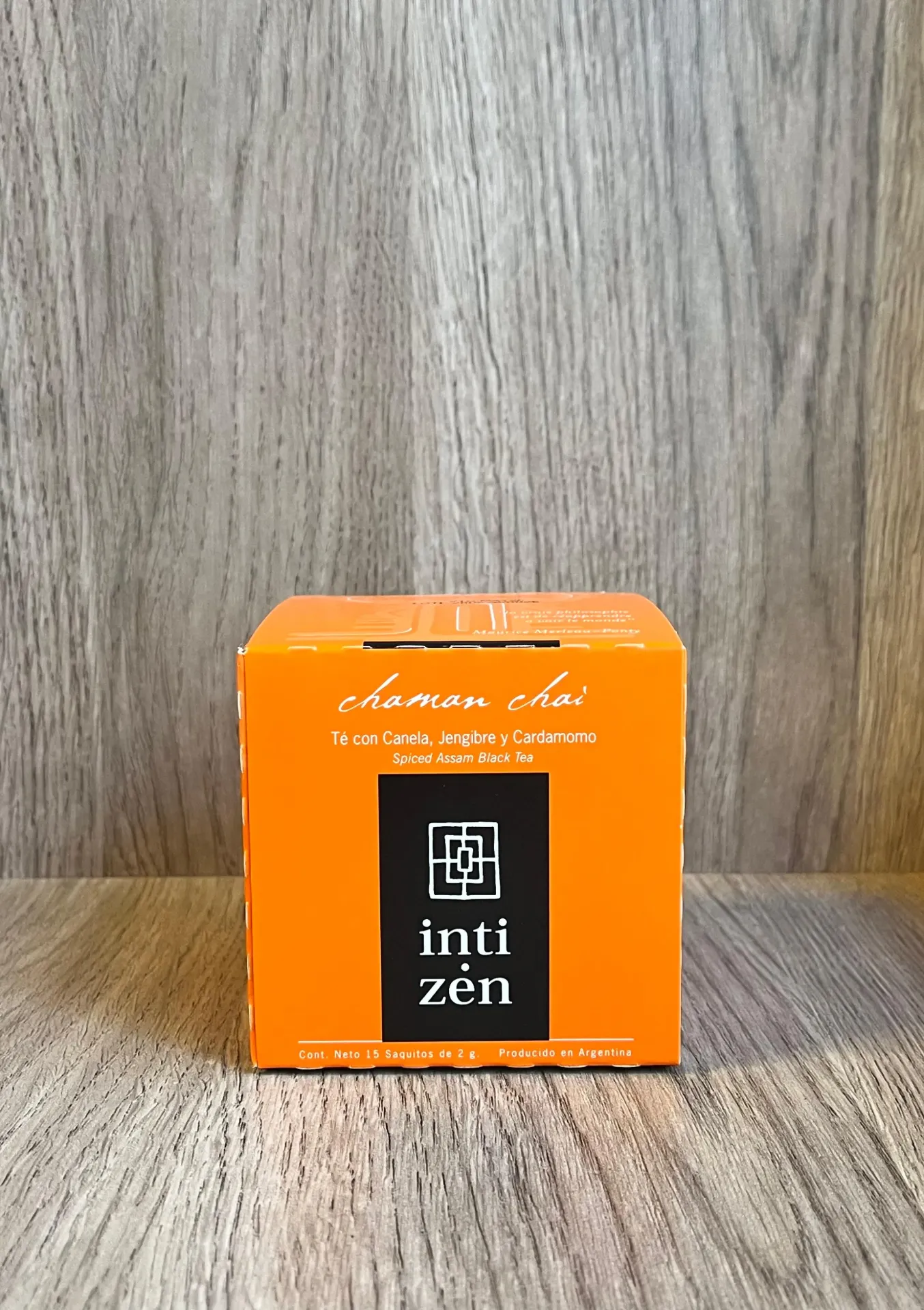 Té negro Chaman Chai 15 saquitos Intizen