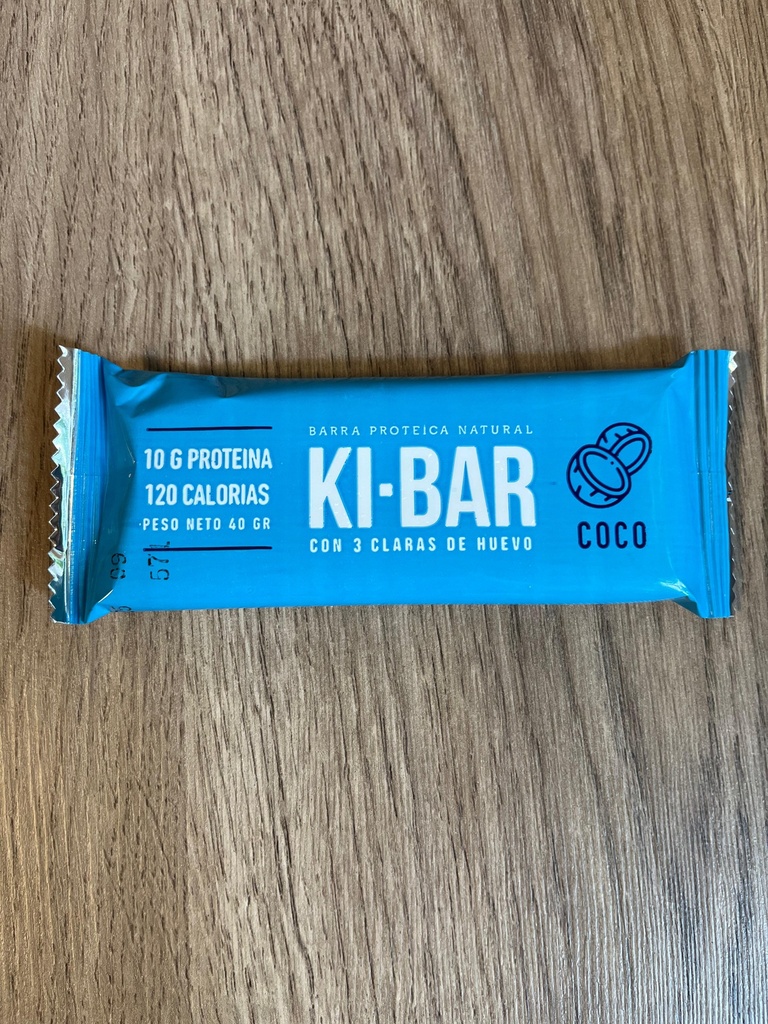 Barrita proteica 40g coco Kibar