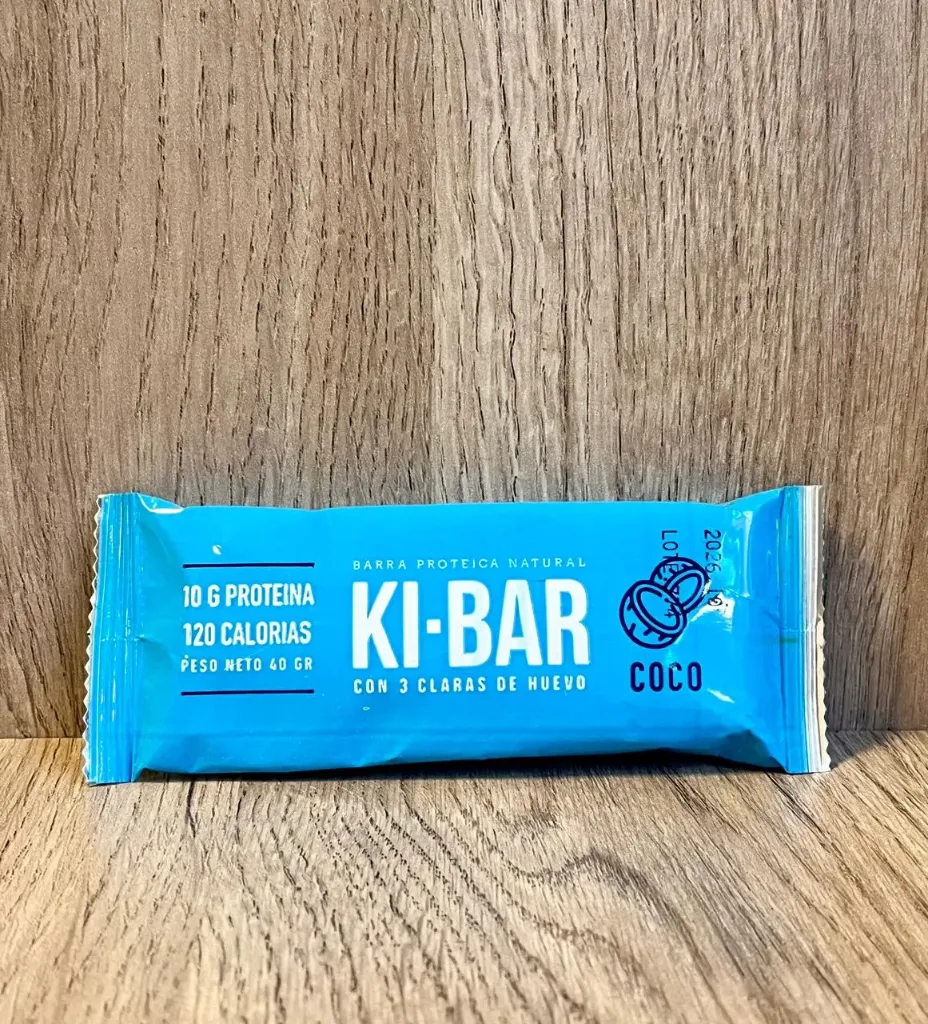 Barrita proteica 40g coco Kibar