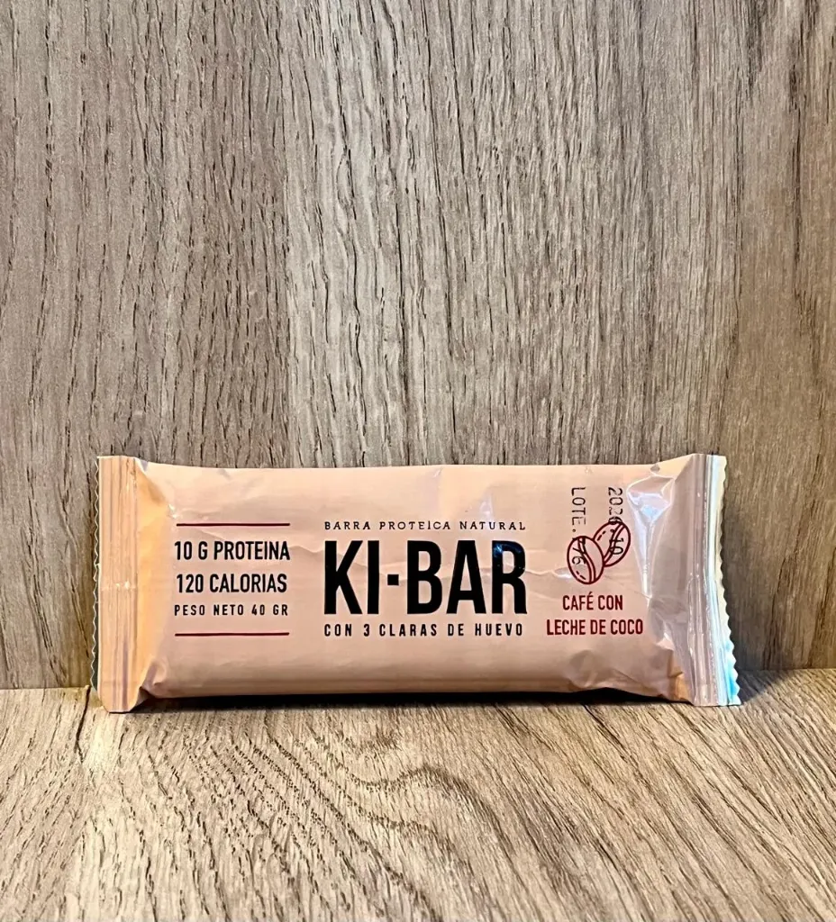 Barrita proteica 40g cafe con leche Kibar
