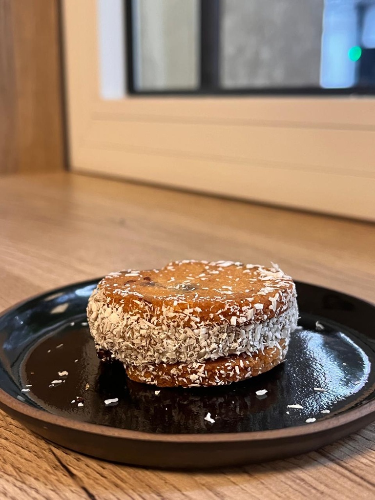 Alfajor vegano sin azúcar mini NUTRISAU