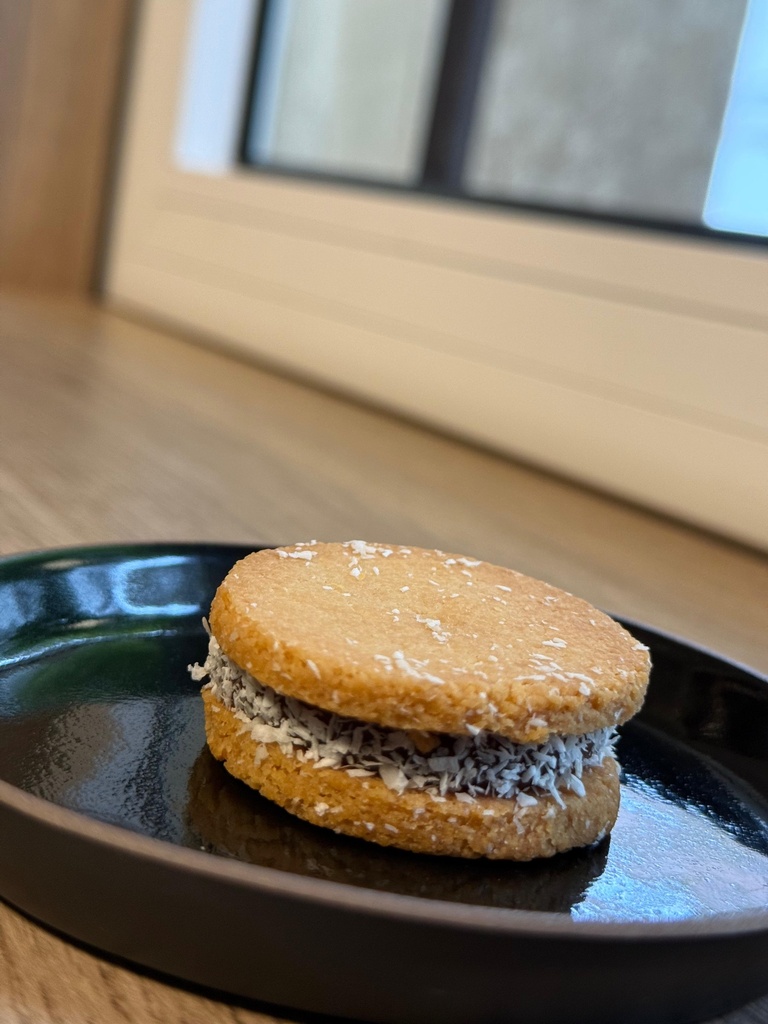 Alfajor keto dulce de leche mini NUTRISAU