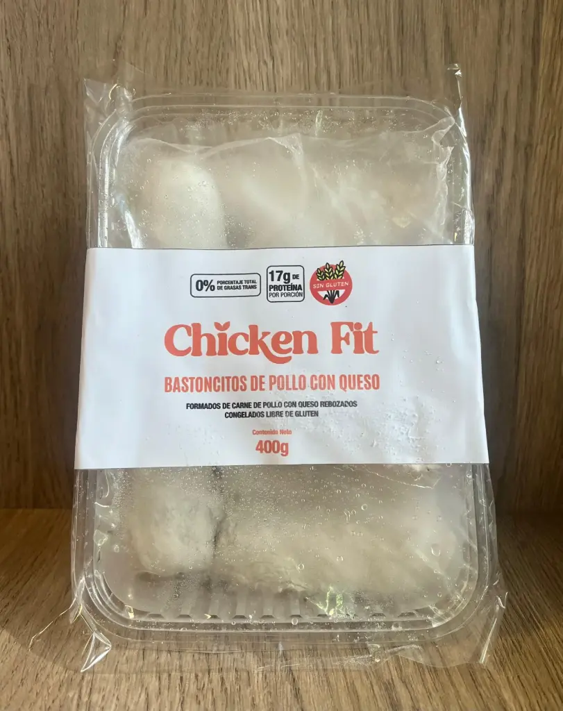 Bastones de pollo con queso SIN TACC ChickenFit