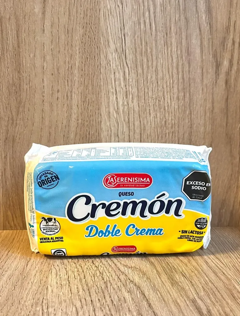 Queso cremoso Cremon doble crema La Serenisima x 1Kg