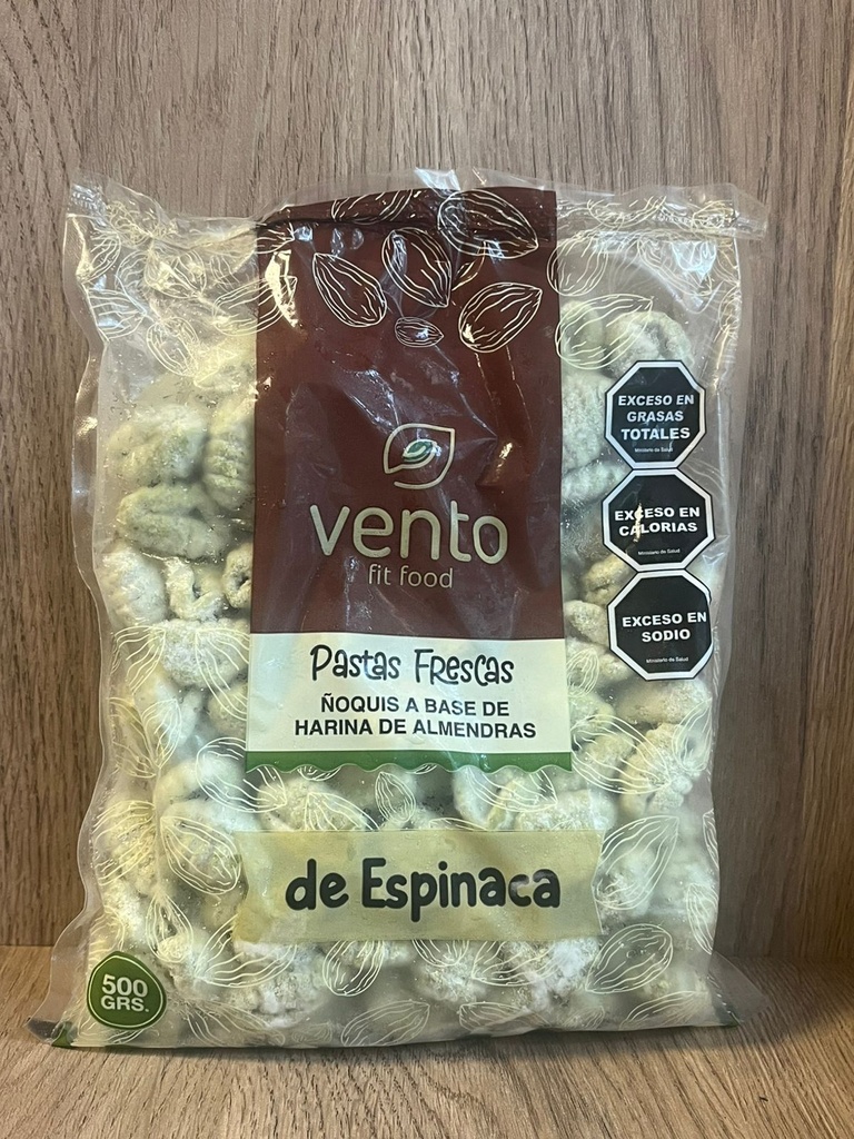 Ñoquis keto espinaca Vento