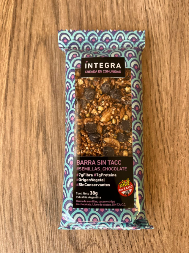 Barrita sin tacc Chocolate Integra