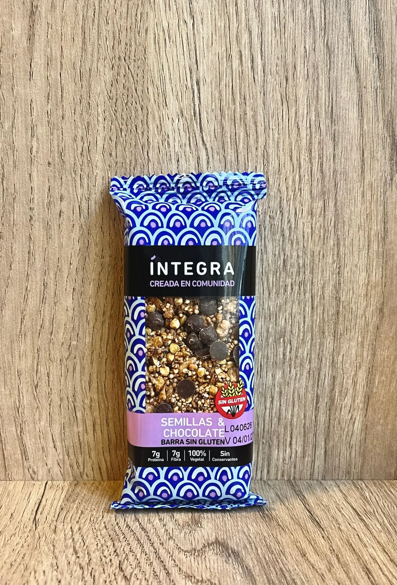 Barrita sin tacc Chocolate Integra