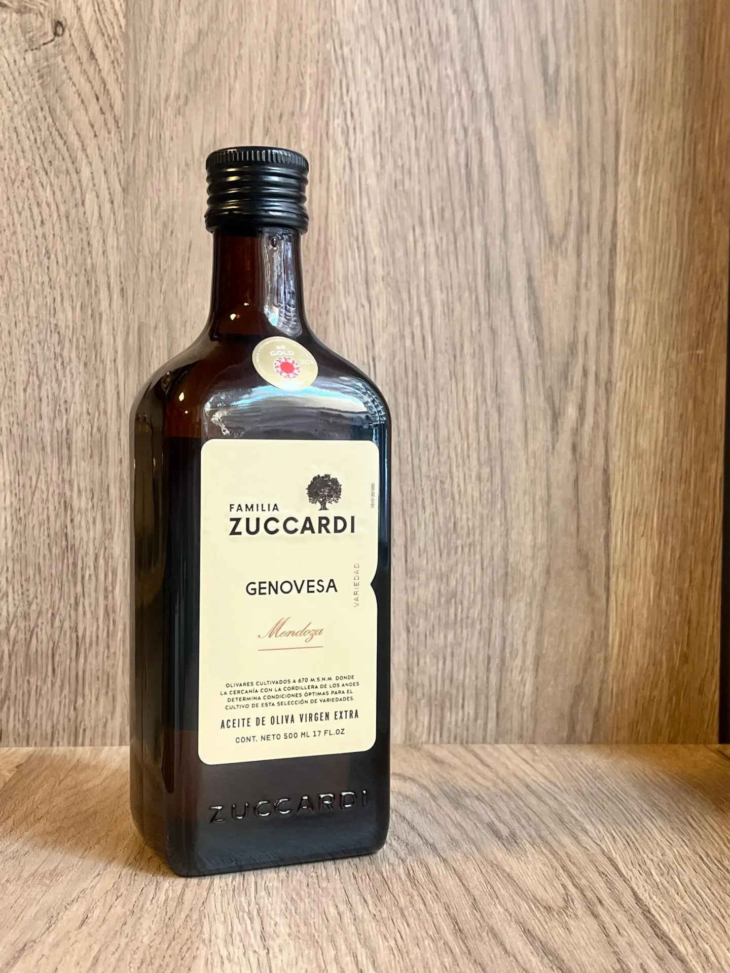 Aceite de oliva extra virgen Genovesa 500ml Zuccardi