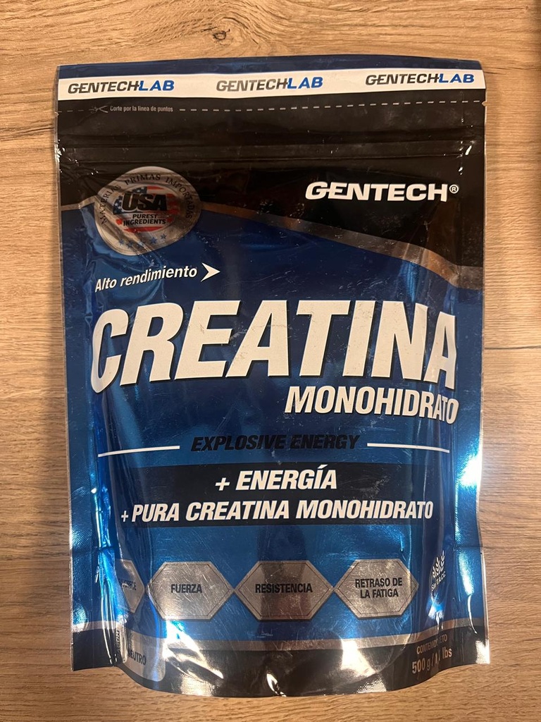 Creatina monohidrato x 500g Gentech