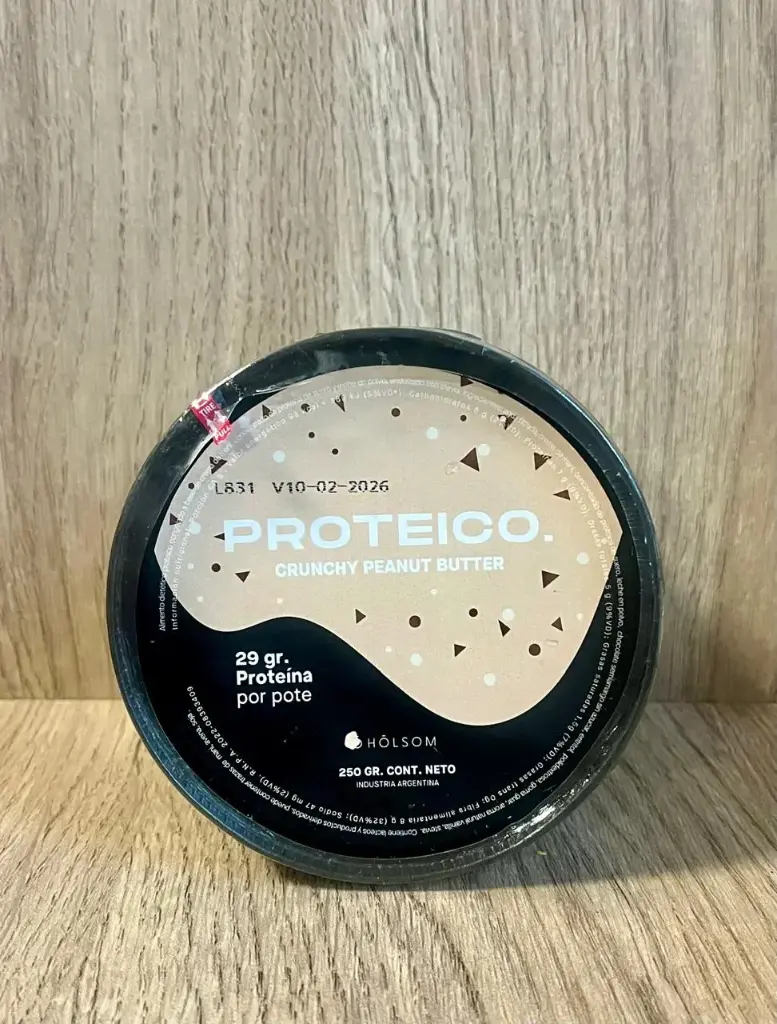 Helado proteico pasta de maní crocante 250g Holsom