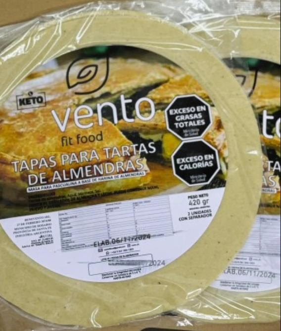 Masa tarta pascualina Keto Vento