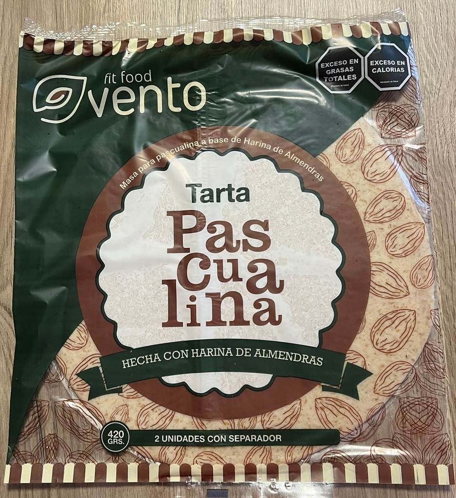 Masa tarta pascualina Keto Vento