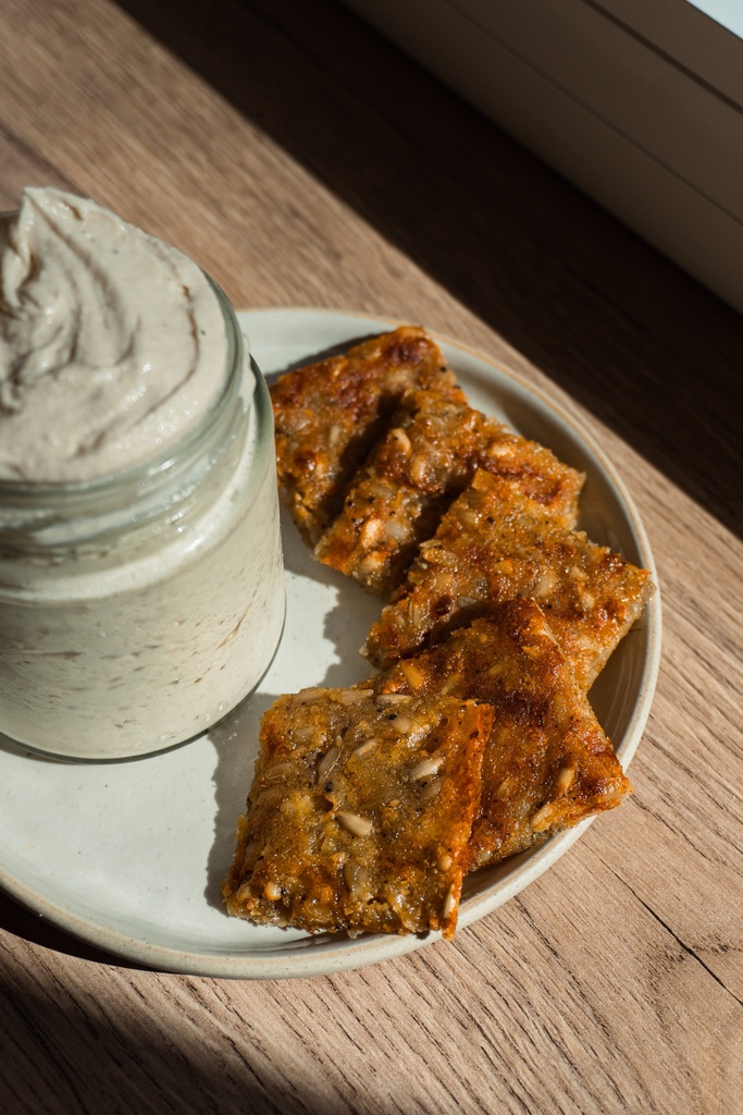 Crackers de queso keto sin gluten 18u NUTRISAU