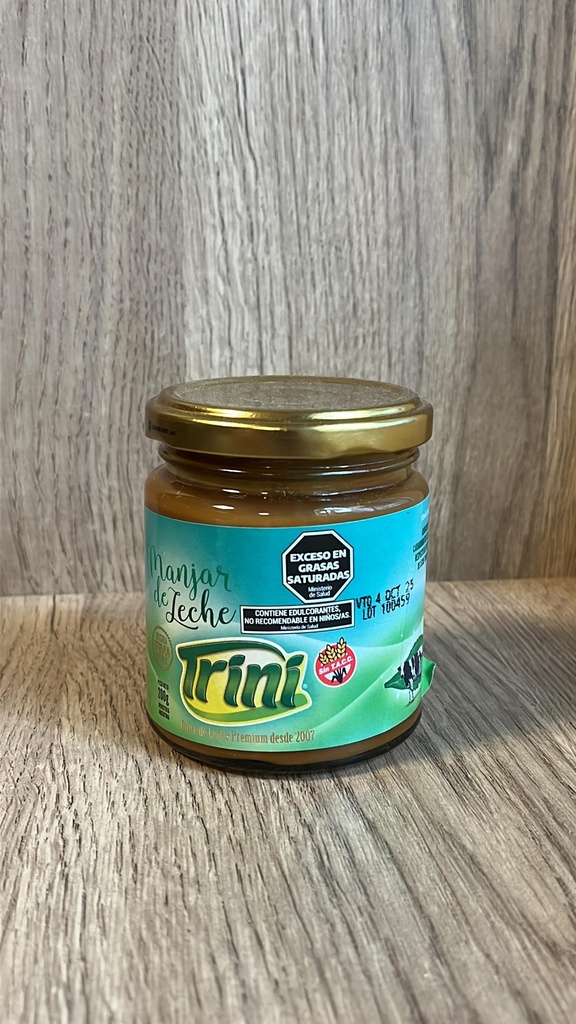 Dulce de leche sin tacc sin azucar con stevia 200g TRINI