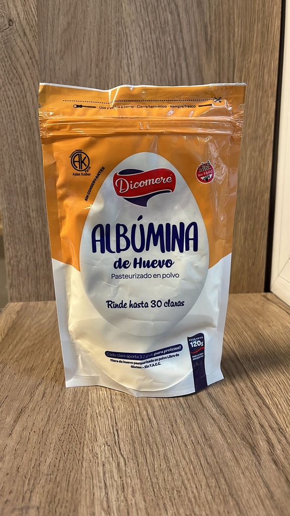 Albumina de huevo 120g Dicomere