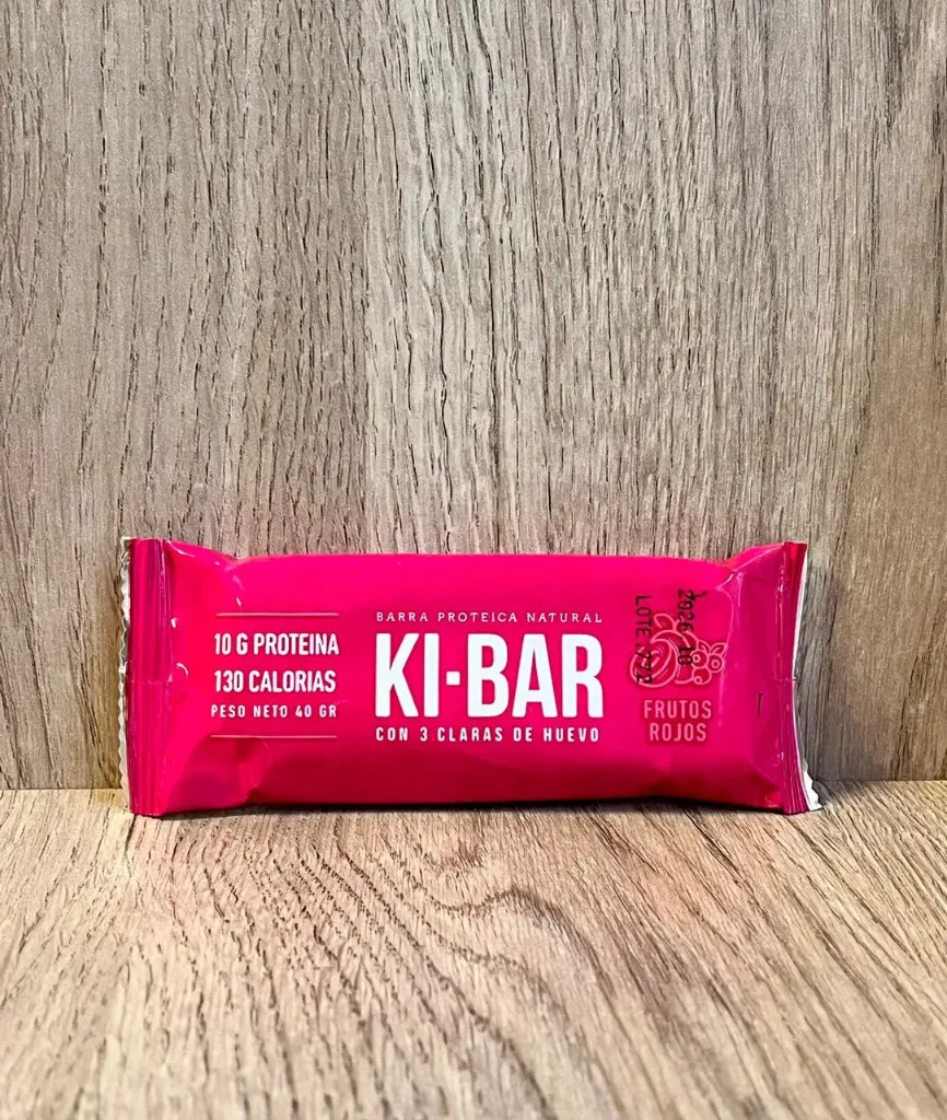 Barrita proteica 40g Frutos Rojos Kibar
