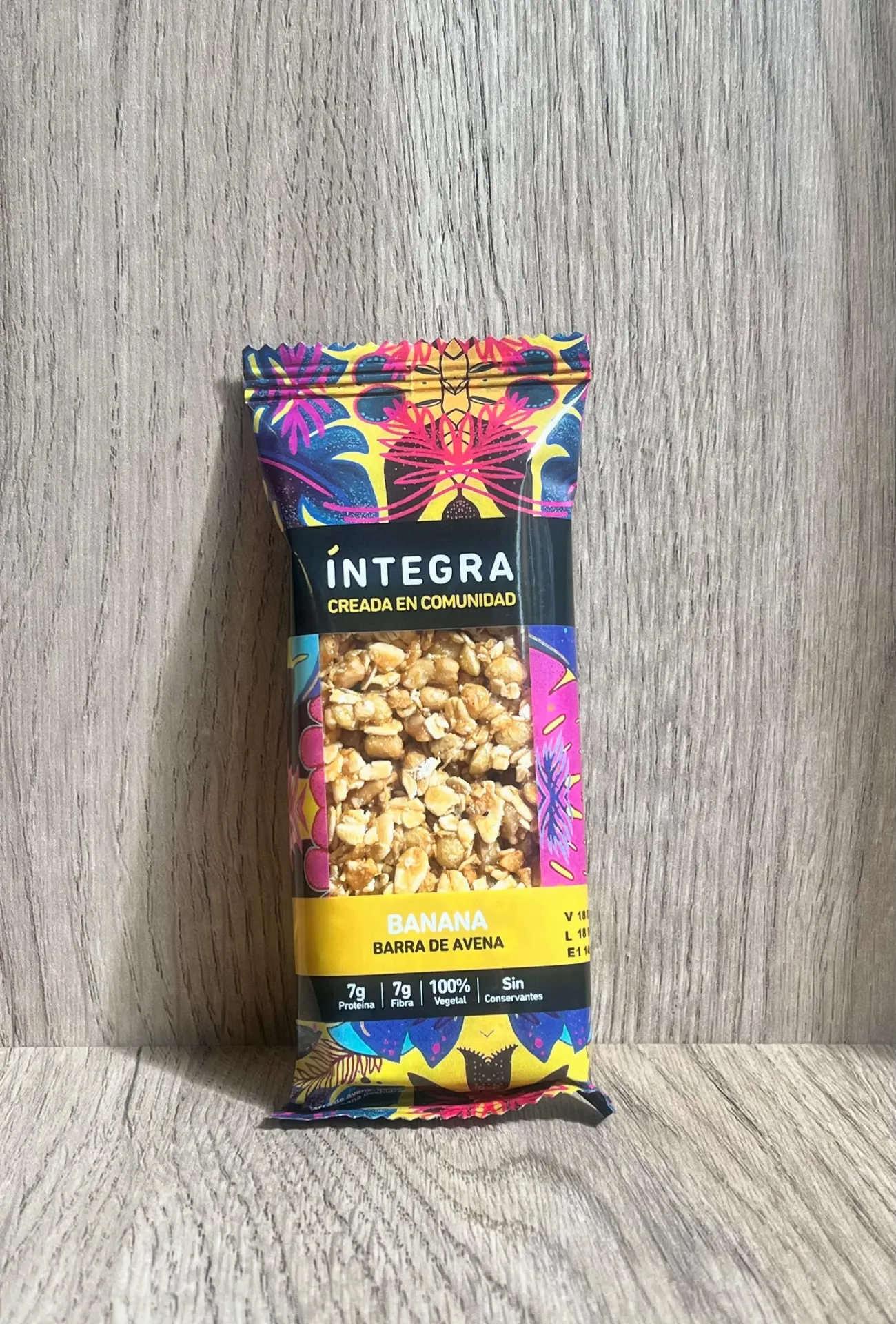 Barrita avena y banana Integra