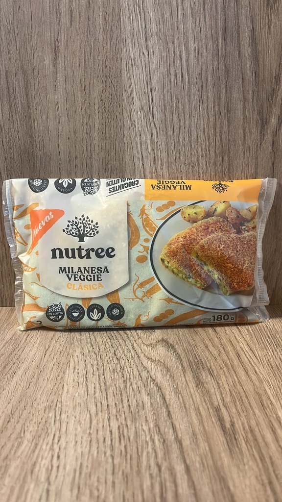 Milanesas veggie Sin Tacc de espinacas x 2 unidades Nutree