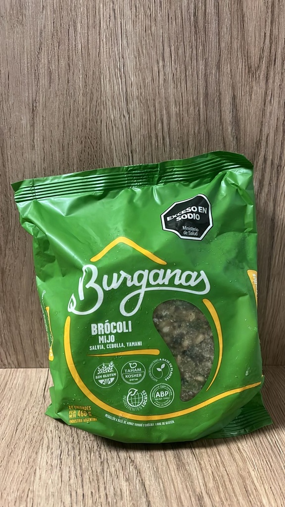 Medallones Brócoli Sin Tacc x 4 unidades Burganas