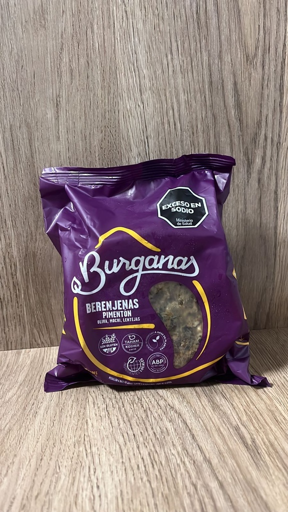 Medallones Berenjenas Sin Tacc x 4 unidades Burganas