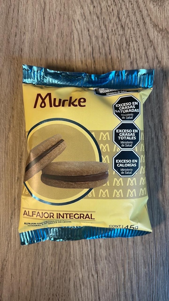 Alfajor integral sin azucar MURKE