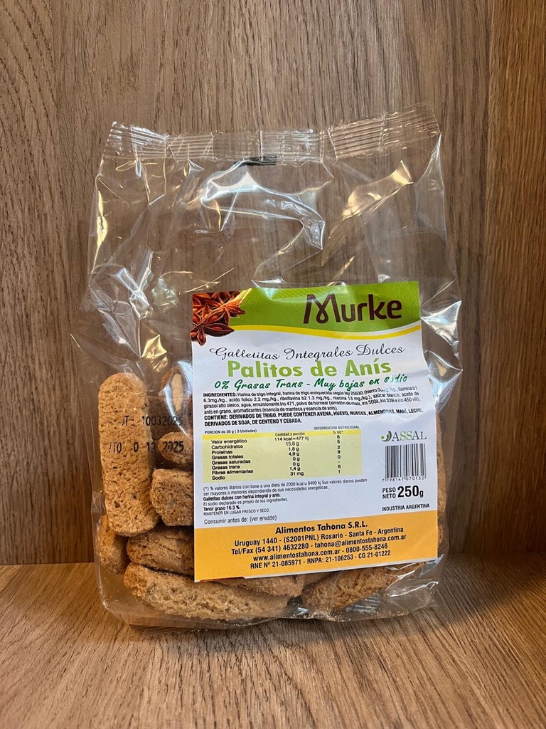 Palitos de anis 250g MURKE