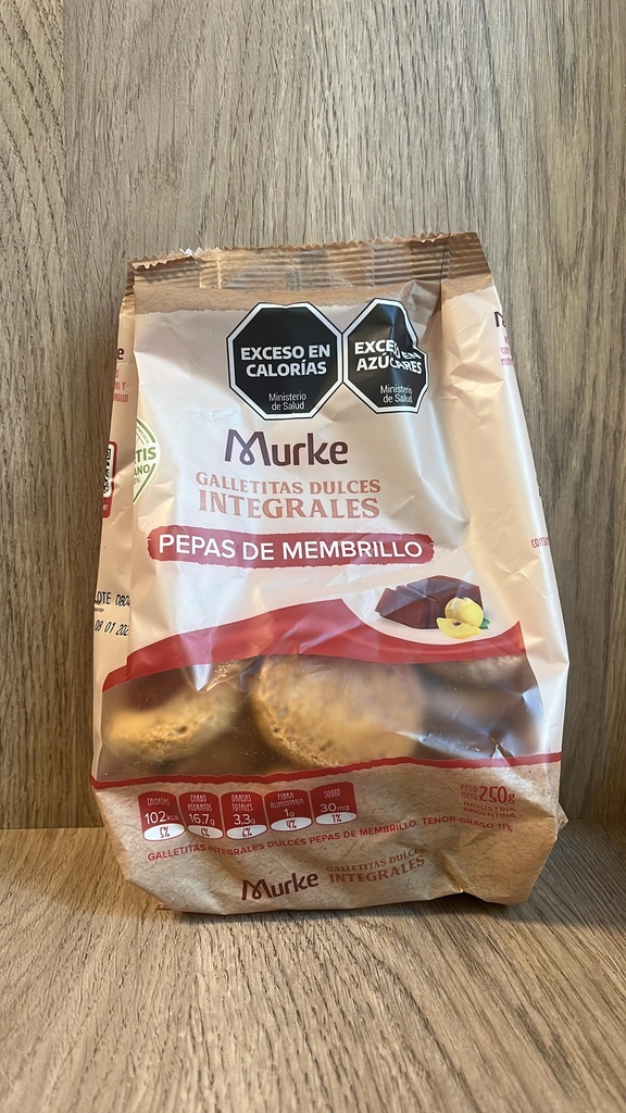 Pepas de membrillo integrales 250g MURKE