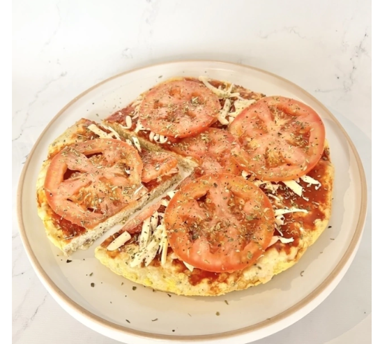 Prepizza de pollo keto sin tacc Chicken fit