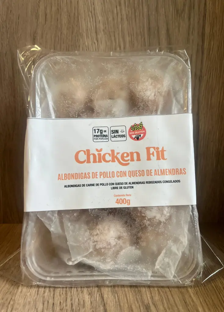 Albondigas de pollo y queso de almendras ChickenFIT