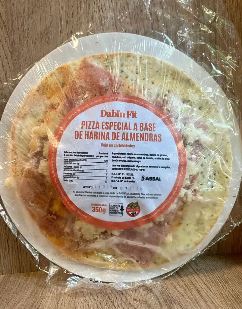 Pizza especial keto sin tacc Chicken fit