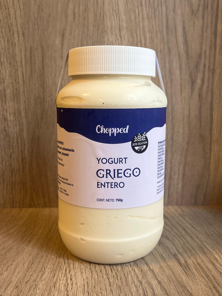 Yogur griego 750g Chopped