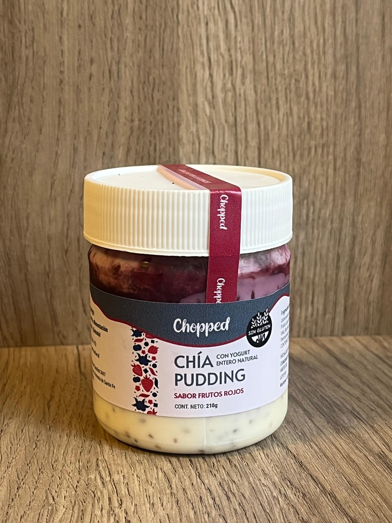 Yogur Chia pudding Chopped