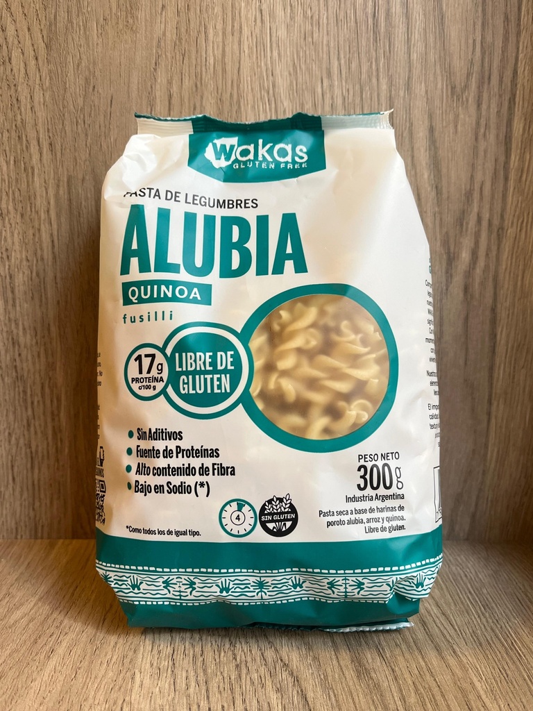 Pasta de legumbres ALUBIA Wakas
