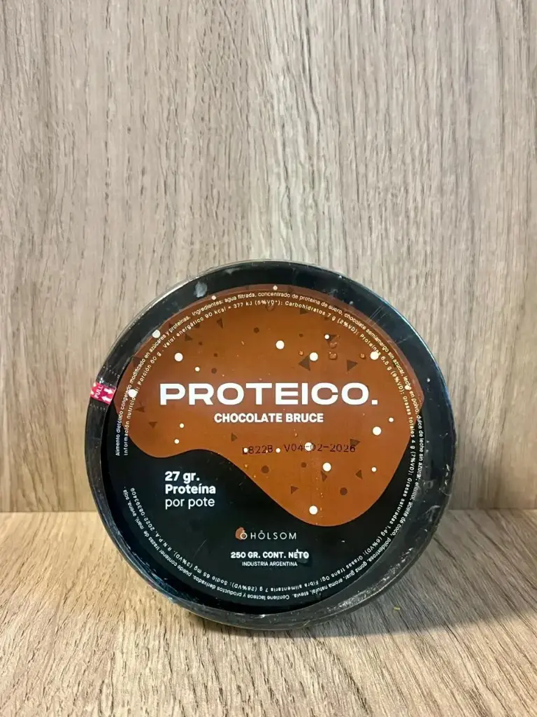 Helado proteico chocolate bruce 250g Holsom 