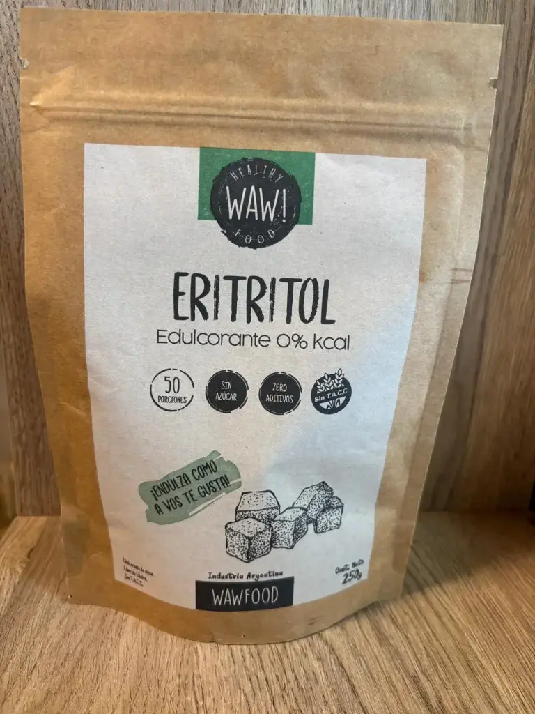 Eritritol sin tacc 250g Waw food